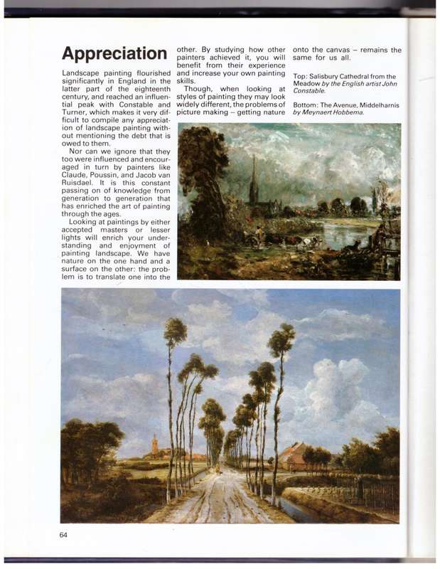 How to Paint & Draw Landscapes  --  Alfred Daniels