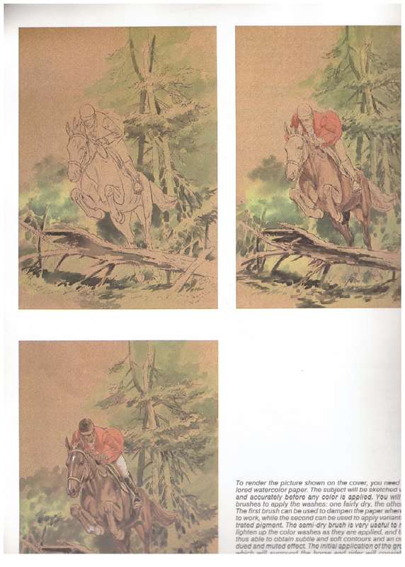 Let us paint Horse and Man (Leonardo Collection #11)