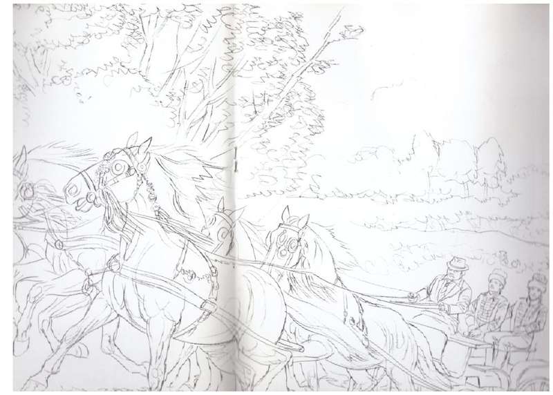 Let us paint Horse and Man (Leonardo Collection #11)