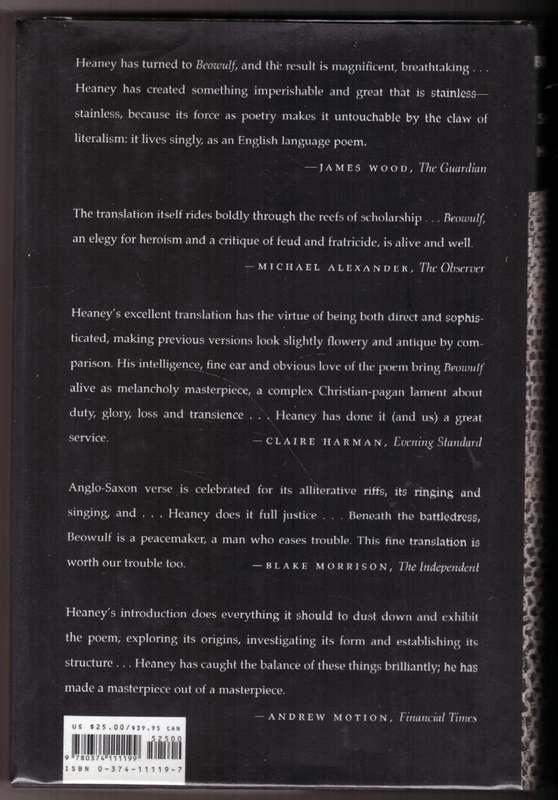 Beowulf  --  Seamus Heaney [Translator]