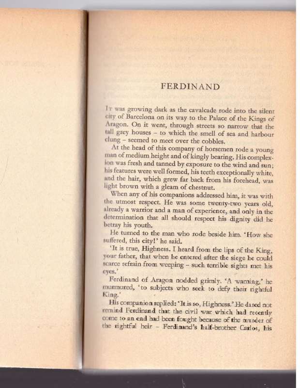 Spain for the Sovereigns (Isabella & Ferdinand Trilogy)  --  Jean Plaidy