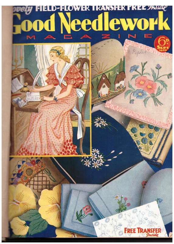 Good Needlework Magazine: Sept 1933 - April 1934