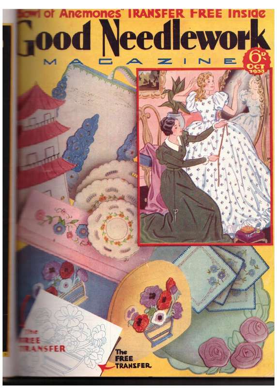 Good Needlework Magazine: Sept 1933 - April 1934