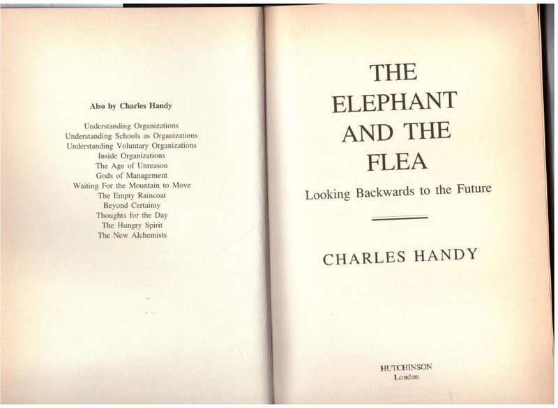 The Elephant And The Flea  -- Charles Handy