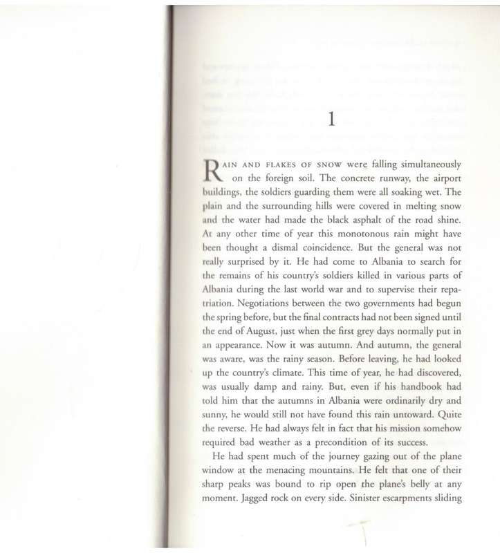 The General of the Dead Army: A Novel  -- Ismail Kadare