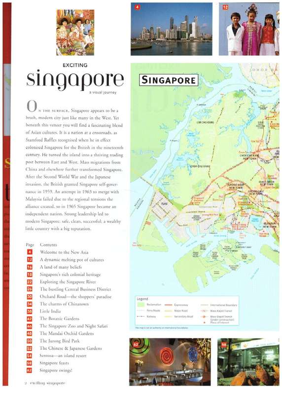Exciting Singapore: A Visual Journey (Exciting Asia Series) -- Susan Wiggs