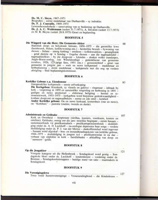 Meetsnoere in lieflike plekke: Ned. Geref. Gemeente, Durbanville 1826-1976  -- A. P. Smit