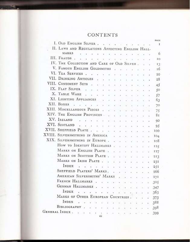 The Book of Old Silver: English, American, Foreign  --  Seymour B. Wyler