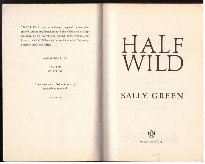 Half Wild --  Sally Green