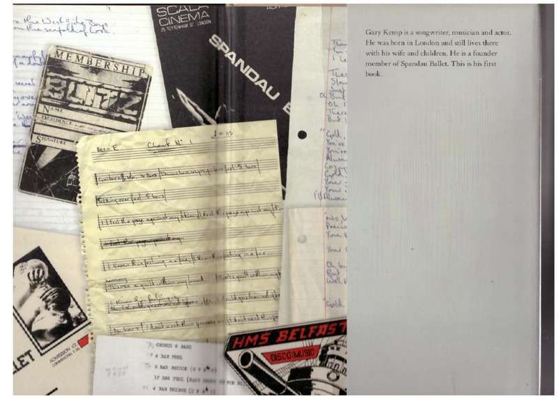 I Know This Much: From Soho to Spandau --  Gary Kemp
