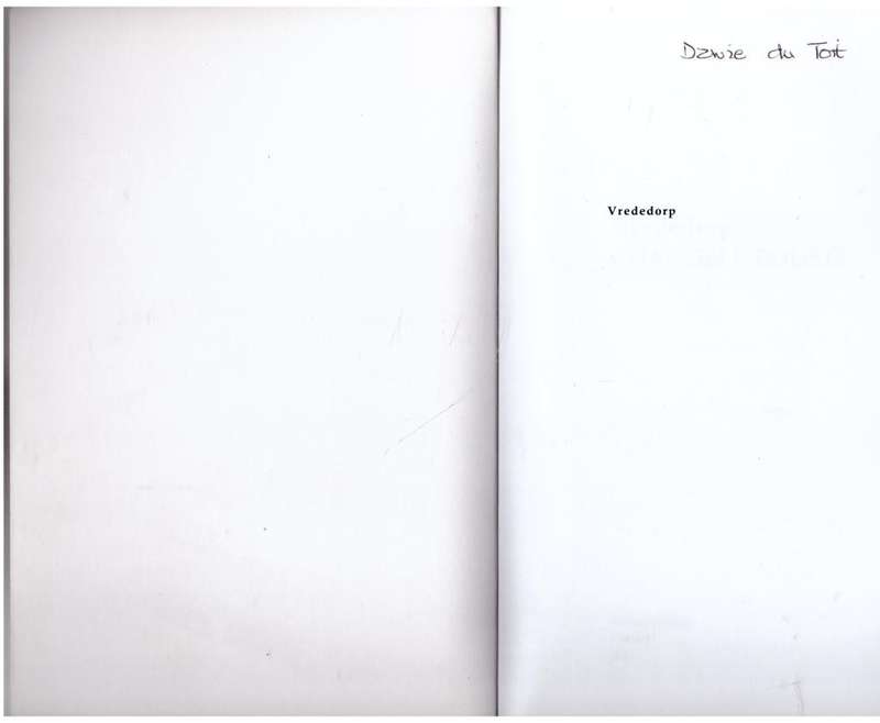 Vrededorp --  Charles. J. Fourie