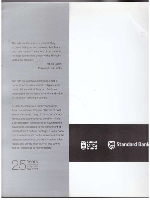 Standard Bank Young Artist Awards, 25 Years  --  Lore Watterson [Editor]