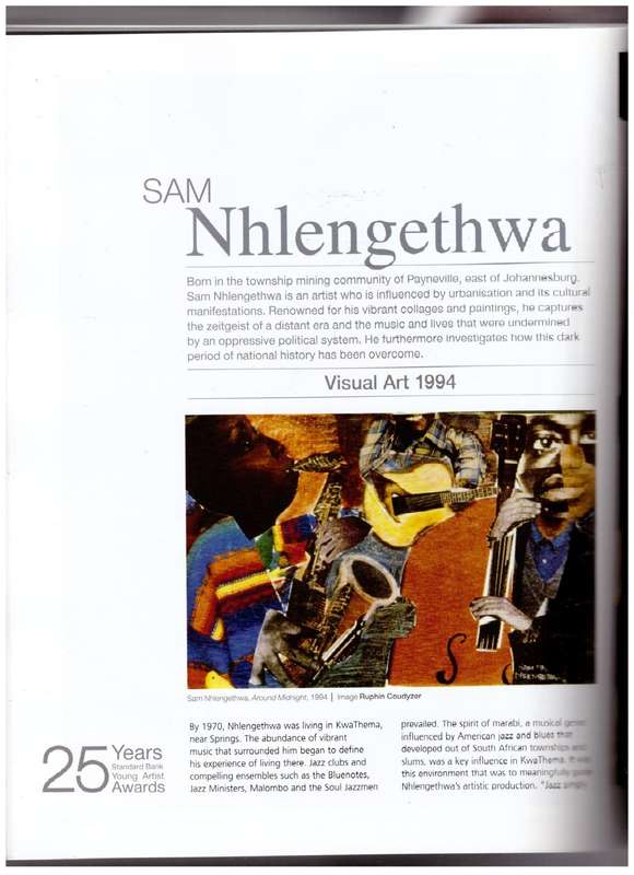Standard Bank Young Artist Awards, 25 Years  --  Lore Watterson [Editor]