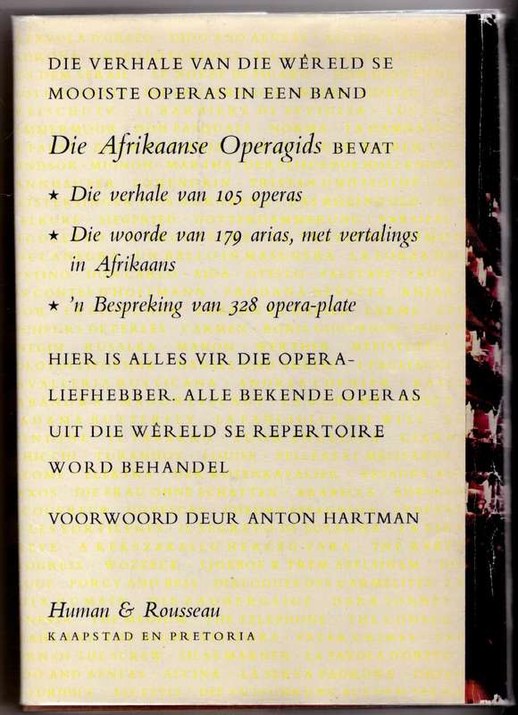 Die Afrikaanse Operagids -- Louis Steyn