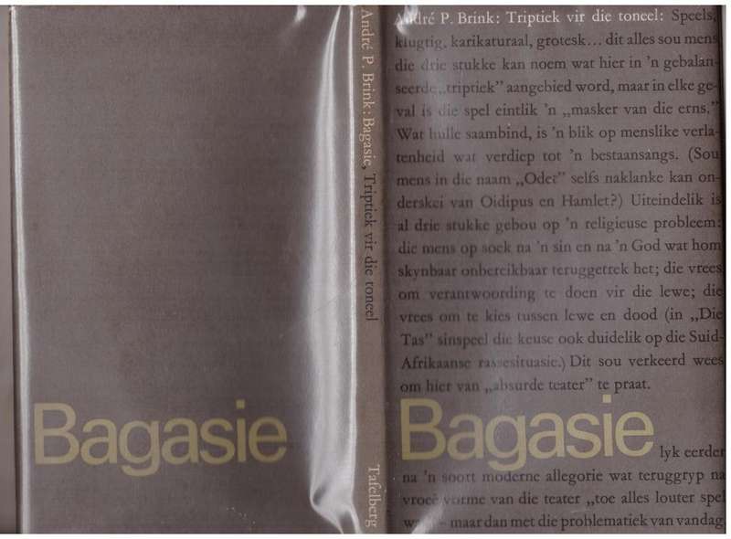 Bagasie: triptiek vir die toneel -- André P. Brink.