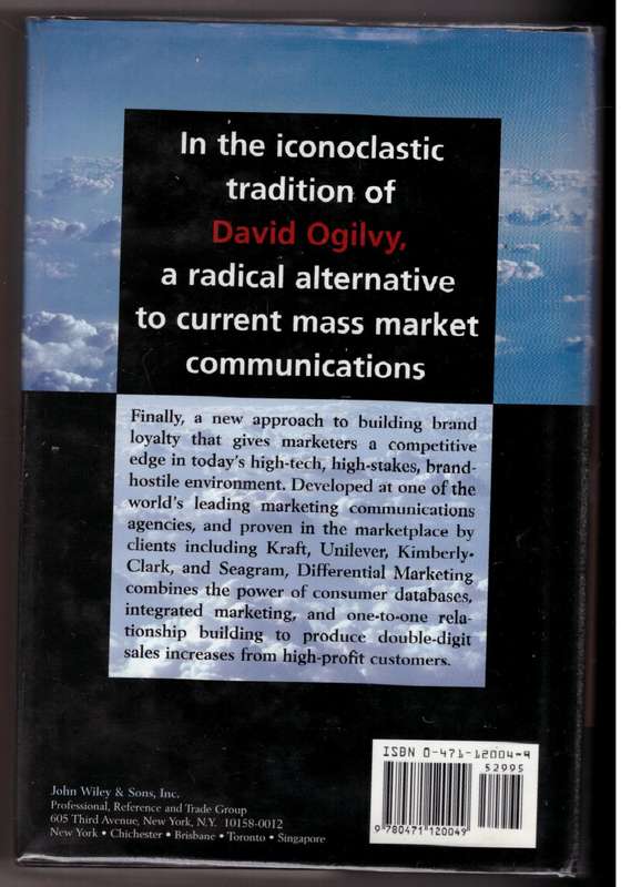 All Consumers Are Not Created Equal: The Differential Marketing  -- Garth Hallberg