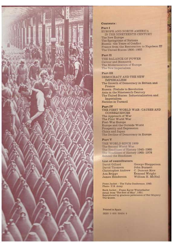 The Modern world  -- Esmond Wright [Editor]