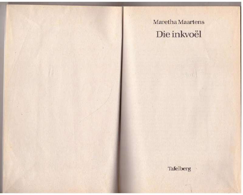 Die Inkvoël -- Maretha Maartens