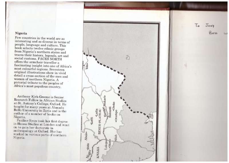 Faces north: Some peoples of Nigeria --  Anthony Kirk-Greene, Pauline Ryan