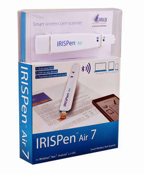 IRISPen Air 7 Wireless Pen Scanner.Dyslexic,Types,Reads Out Loud! For Children,Visually Impaired