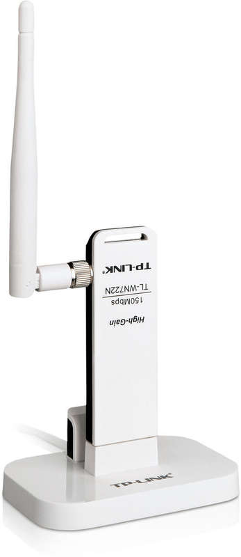 TP-LINK 150Mbps High Gain Wireless USB Adapter (WN722NC)