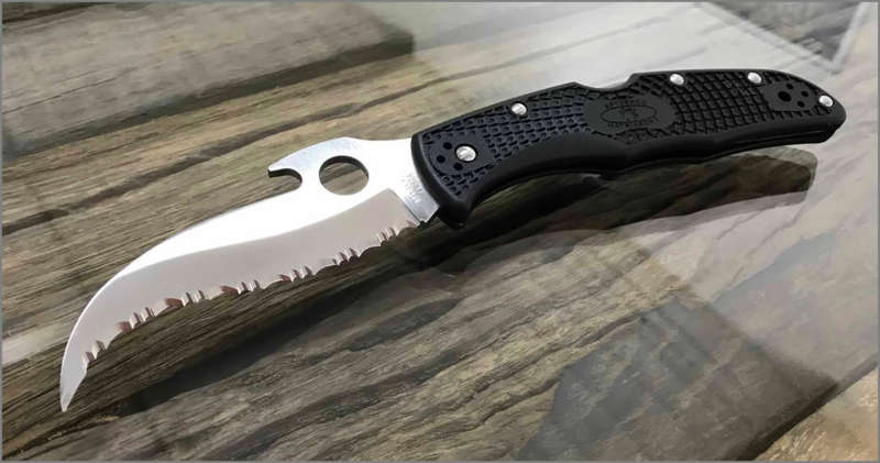 Spyderco Matriarch 2 Lightweight Emerson Opener Knife C12SBK2W
