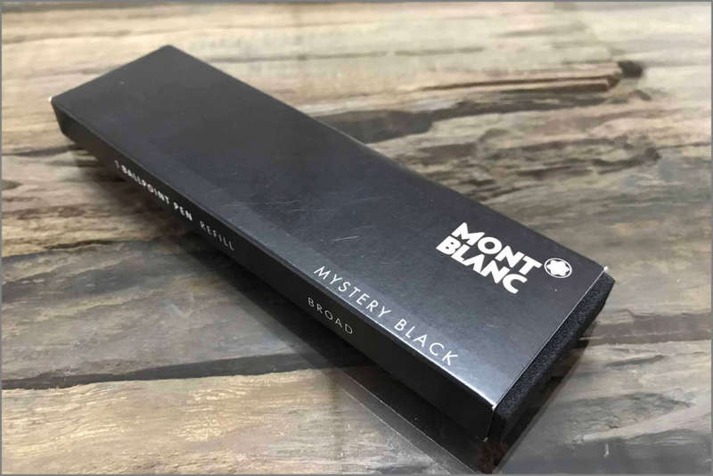 Montblanc Meisterstück Gold Ballpoint Pen Plus Extra Refill.