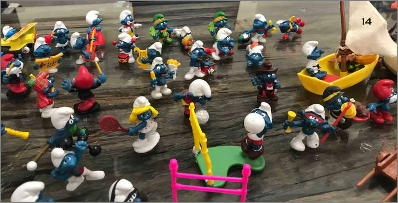 Smurfs- Huge Smurf Figurine Toys and Prop Collection, Rare Collectors Items