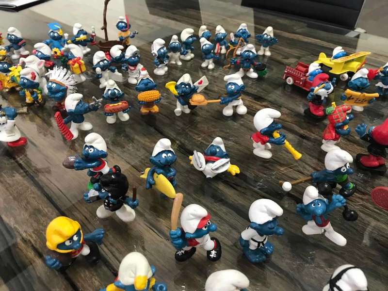 Smurfs- Huge Smurf Figurine Toys and Prop Collection, Rare Collectors Items