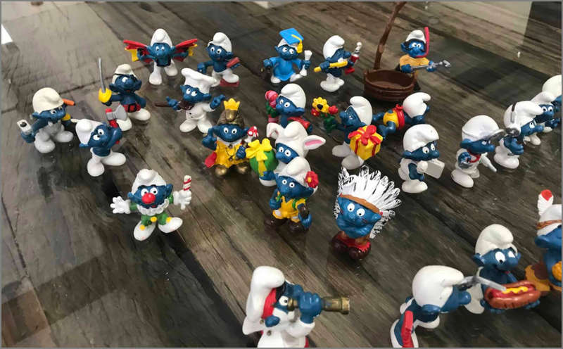 Smurfs- Huge Smurf Figurine Toys and Prop Collection, Rare Collectors Items