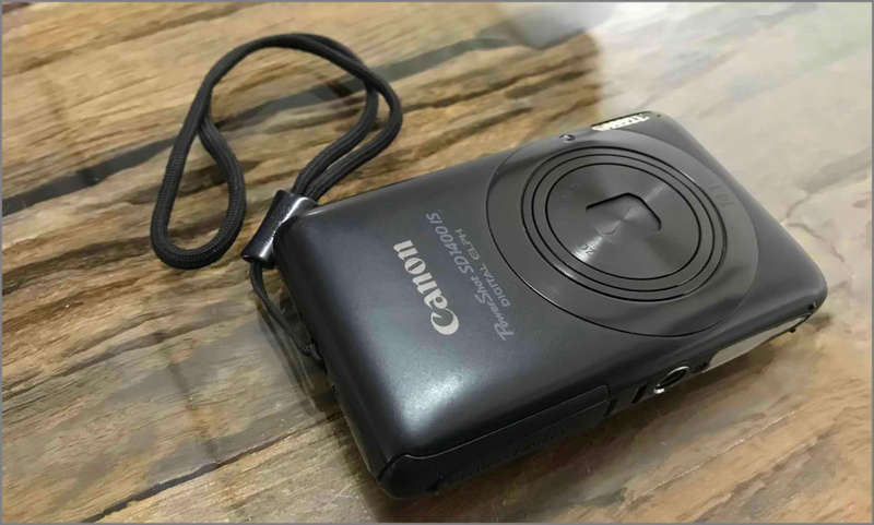 Canon PowerShot SD1400IS 14.5 MP compact digital camera with 16GB SD card