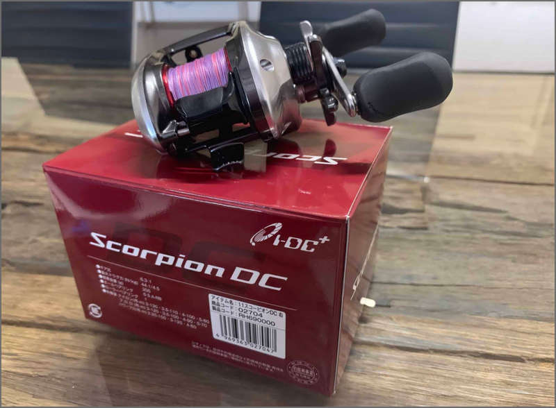 Shimano Scorpion DC Casting Reel - as new immaculate and spotless