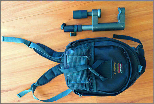 Tamrac Expedition 3 SLR Camera Bag (Backpack) with Cullman Camera Car Clamp