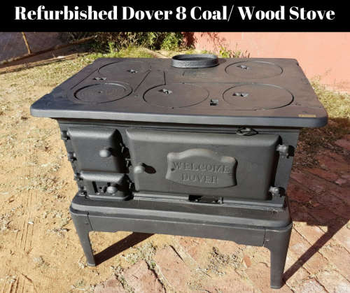 Refurbished Dover 8 Coal/Wood Stove - SCF 002