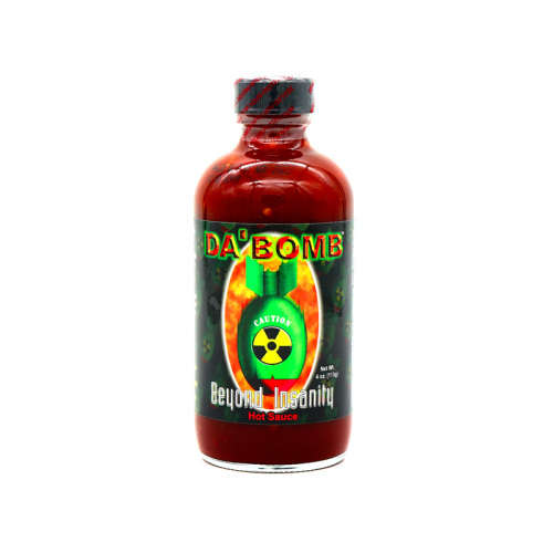 Da Bomb Beyond Insanity Hot Sauce 4 oz