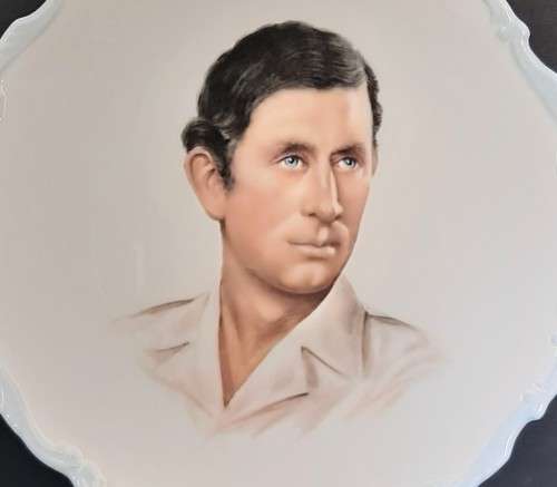 VINTAGE ROYAL ALBERT BONE CHINA PLATE - PRINCE OF WALES MARRIAGE TO LADY DIANNA 1981 21.5cm - 8 3/8`