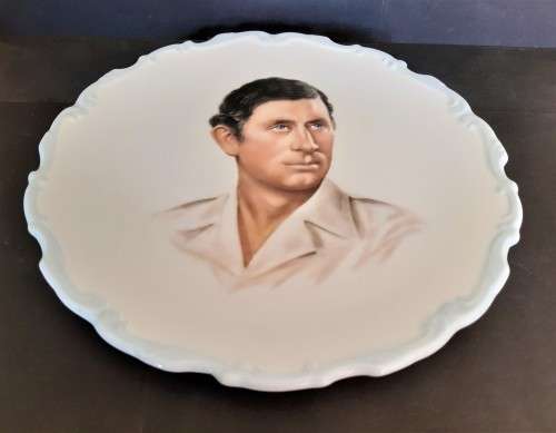 VINTAGE ROYAL ALBERT BONE CHINA PLATE - PRINCE OF WALES MARRIAGE TO LADY DIANNA 1981 21.5cm - 8 3/8`