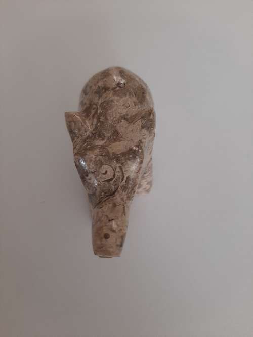 FOSSIL MARBLE ELEPHANT