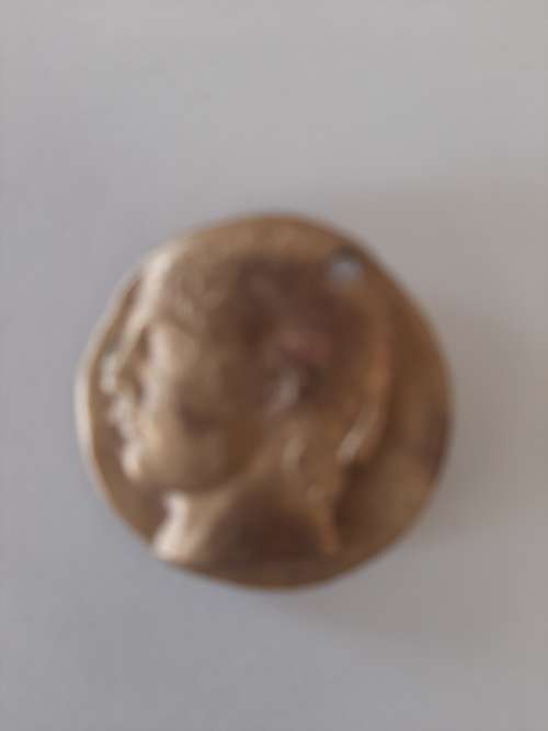 GRECIAN BRASS PENDANT
