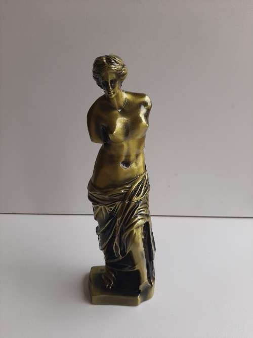 VENUS DE MILO METAL STATUE