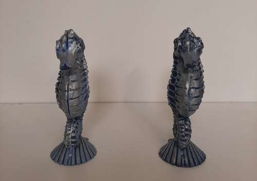 PAIR OF SEA HORSES