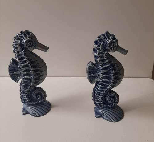 PAIR OF SEA HORSES