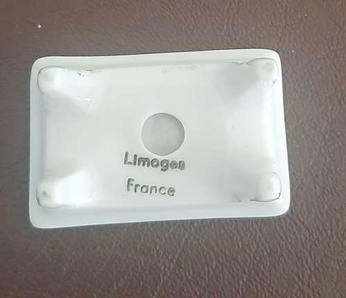 LIMOGES PORCELAIN FRANCE MINIATURE TABLE