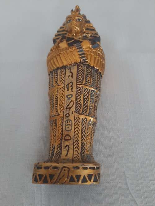 EGYPTIAN SARCOPHAGUS WITH MUMMY