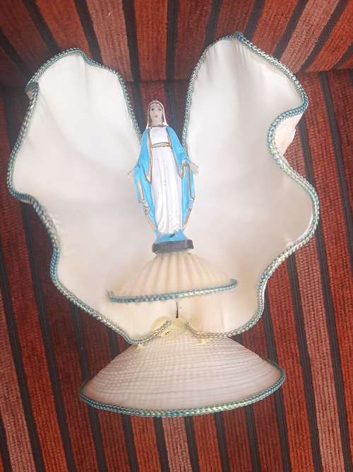 MADONNA (MOTHER MARY) IN SHELL