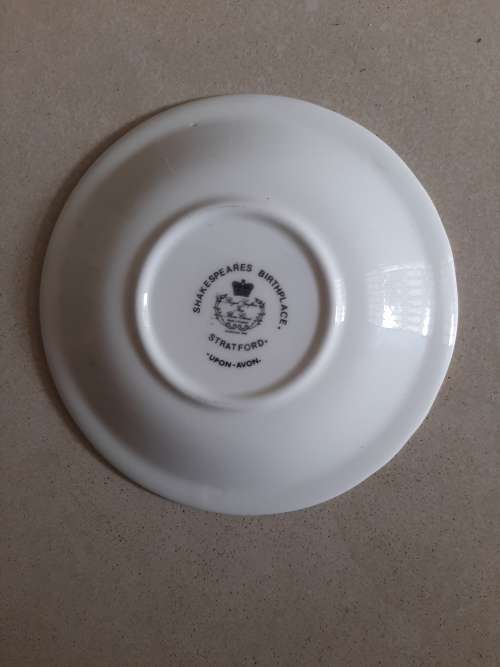 SHAKESPEARE`S BIRTHPLACE PORCELAIN PLATE