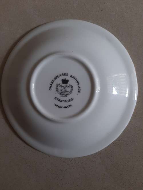 SHAKESPEARE`S BIRTHPLACE PORCELAIN PLATE