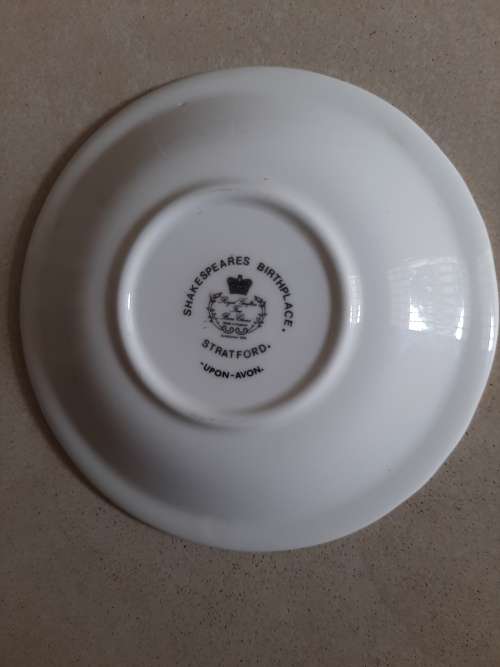 SHAKESPEARE`S BIRTHPLACE PORCELAIN PLATE
