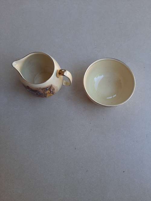 WINTON MILK AND SUGAR BOWL