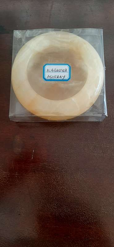 ITALIAN ALABASTER ASHTRAY